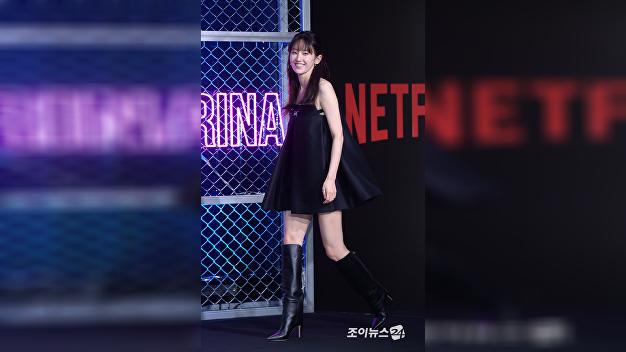[Photo] 'Ballerina' Jeon Jong-seo attracts attention with long boots ...